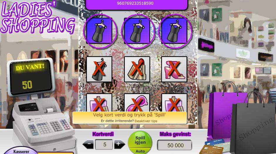 Game: Ladies Shopping